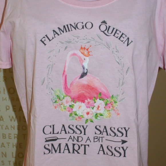 FLAMINGO QUEEN T-SHIRT - Picture 4 of 4
